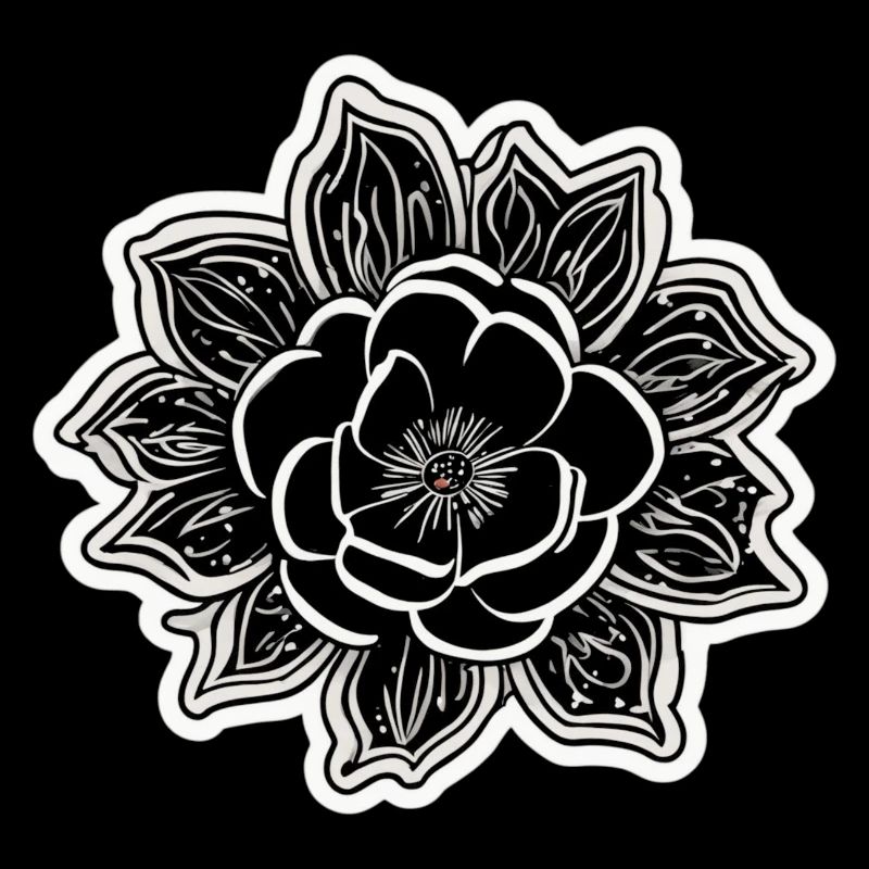 Die Schönheit und der Charme einer einfarbigen Blume