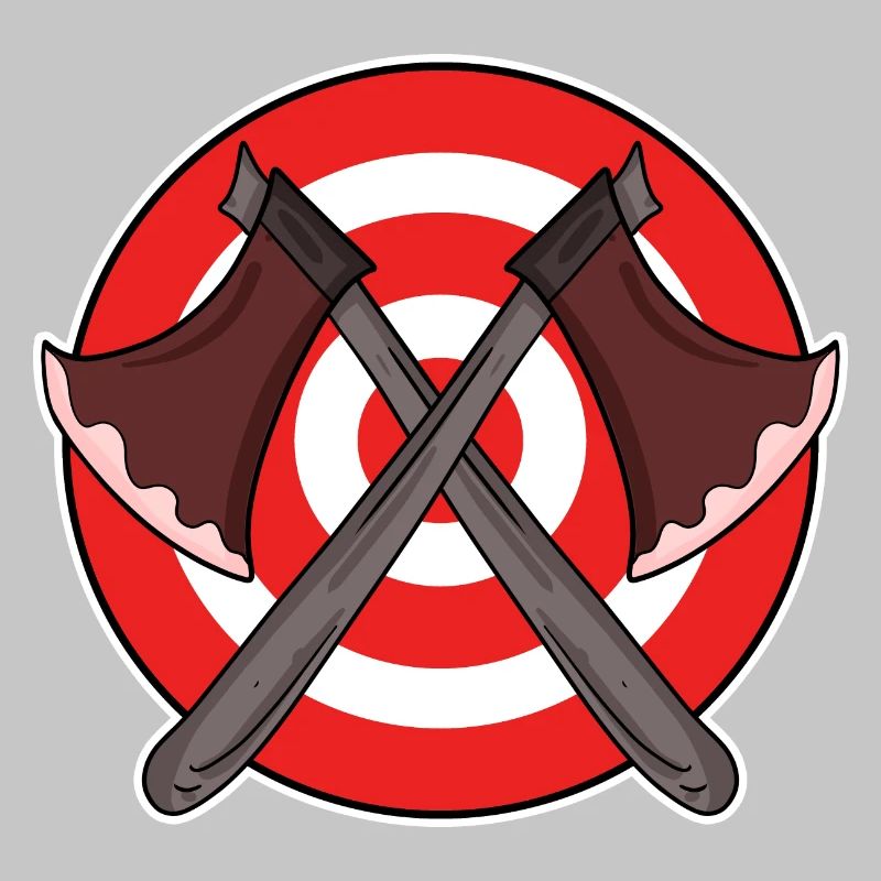 Axe Thrower Target Axe Throw Gift