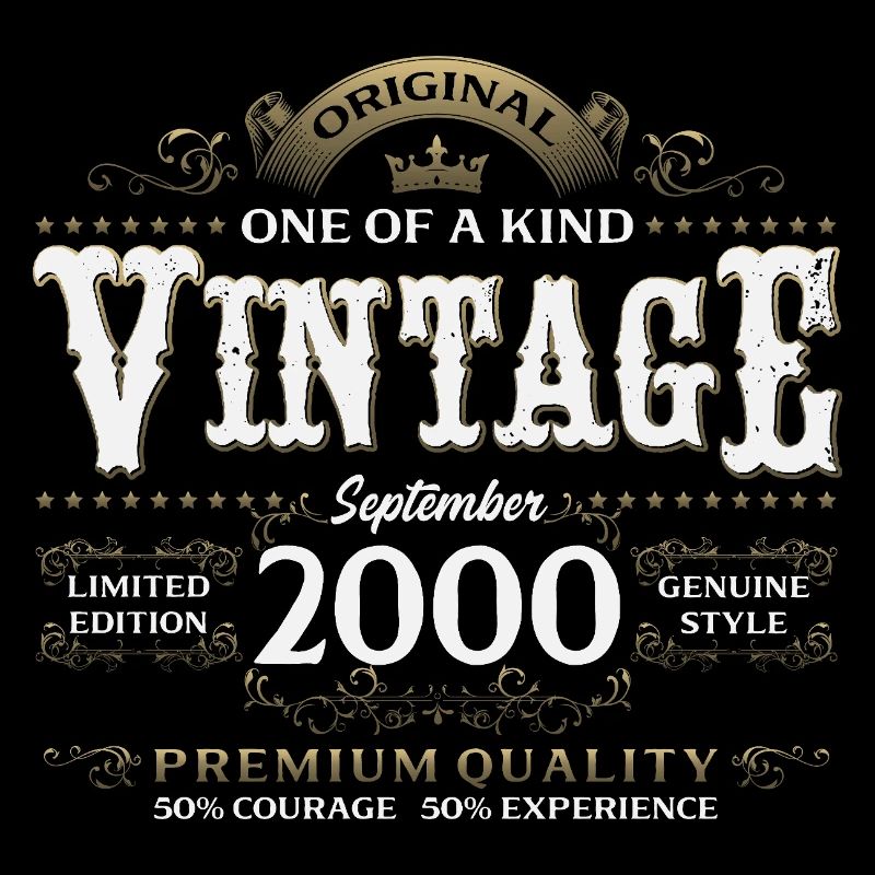 25th Birthday Vintage September 2000