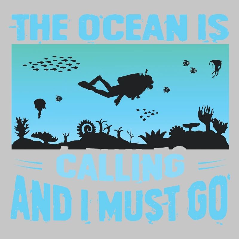 Funny diver design