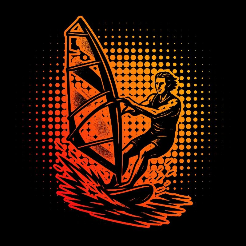 Conception compacte de planche à voile pour la planche à voile