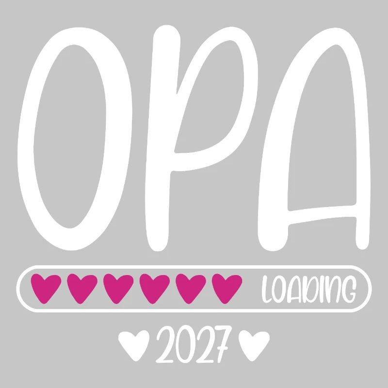 Grandpa 2027 loading with hearts loading bar