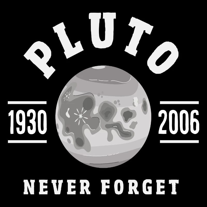 Pluto Never Forget 1930 2006 Planet