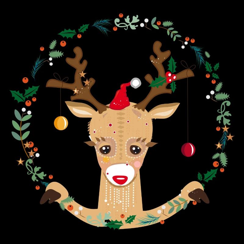 Cute reindeer