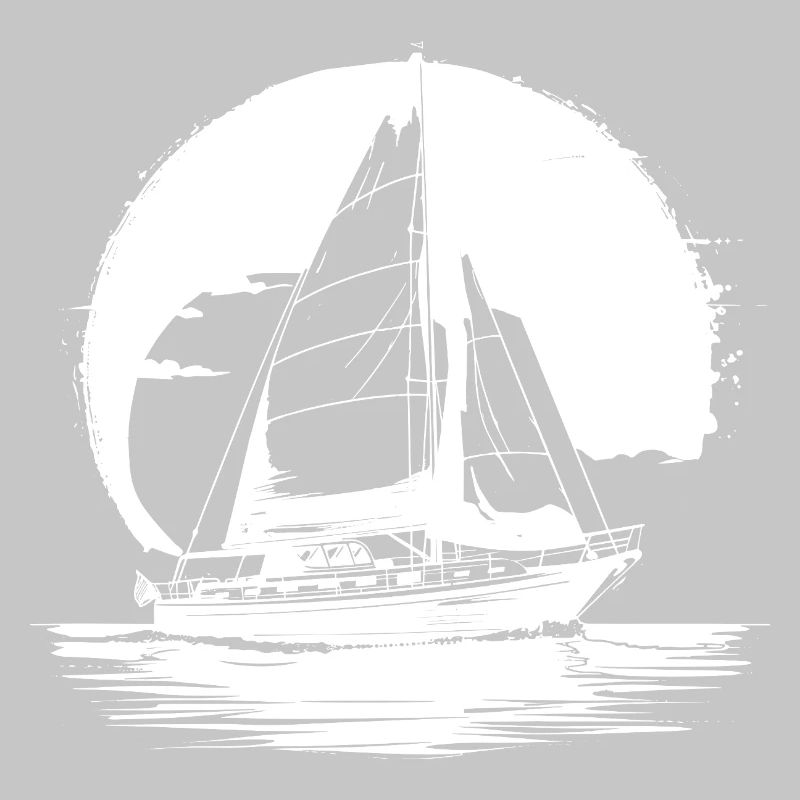 Sailing Drawing