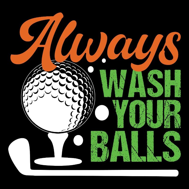 Golf - Waschen Sie immer Ihre Bälle