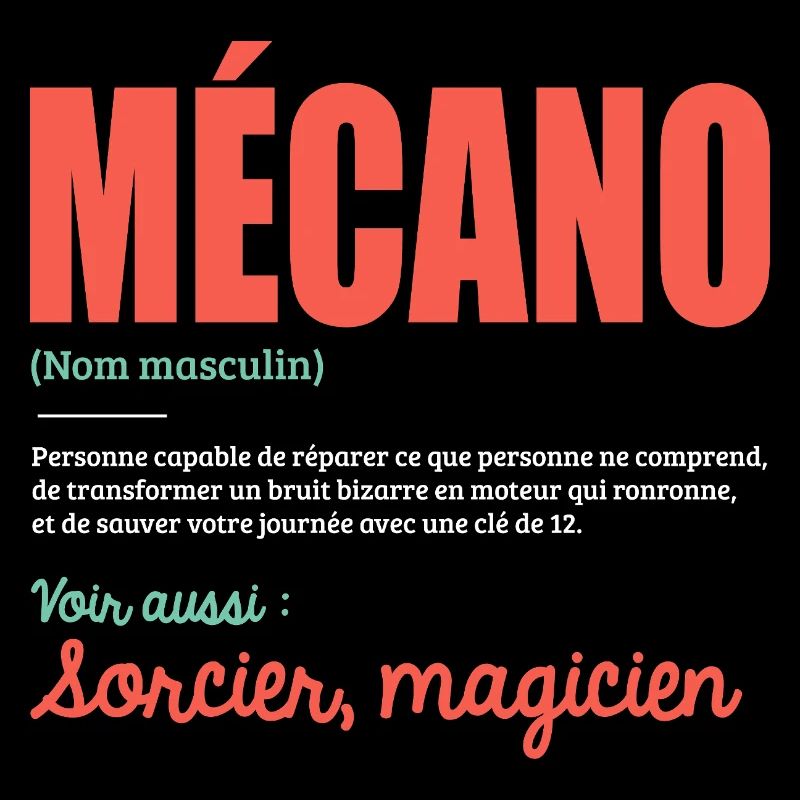 Mechanic Definition Humorous Gift for Mechanic