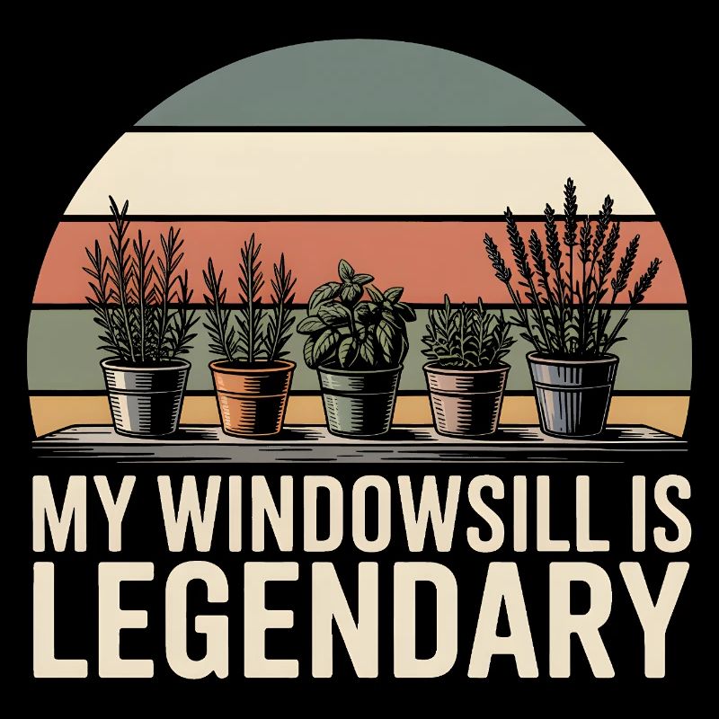 Legendary windowsill | Herb Balcony Garden