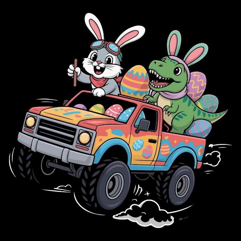 Happy Easter Sweet Easter Bunny Egg Hunt Easter Eggs