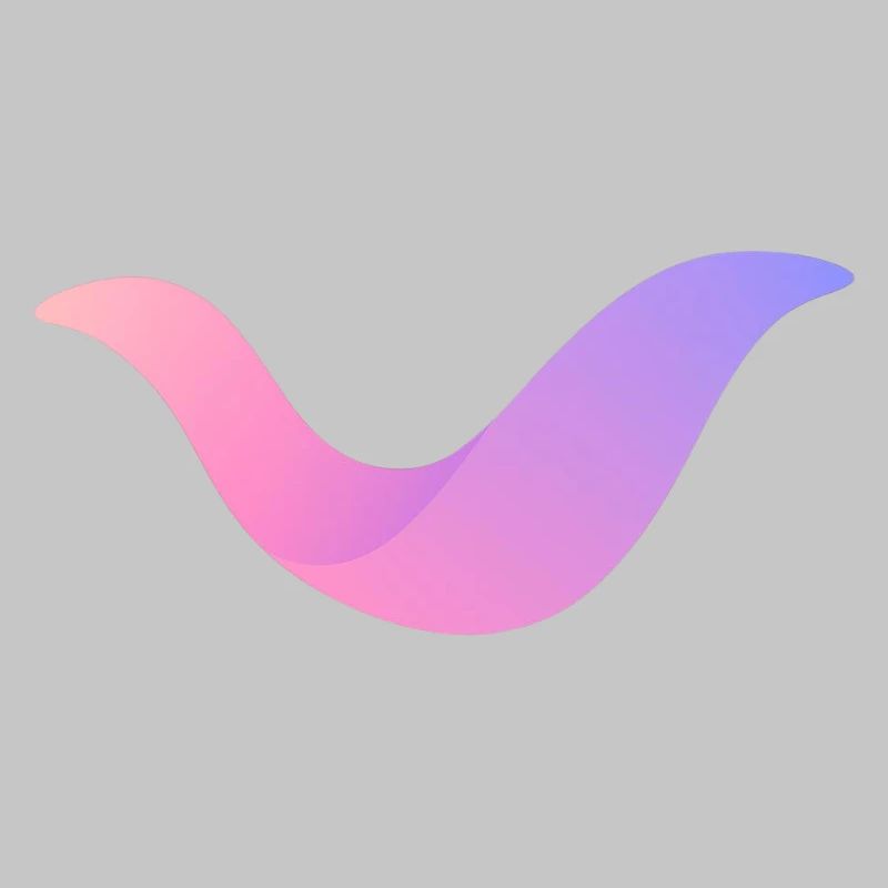 Gradient Swoosh-Nebel