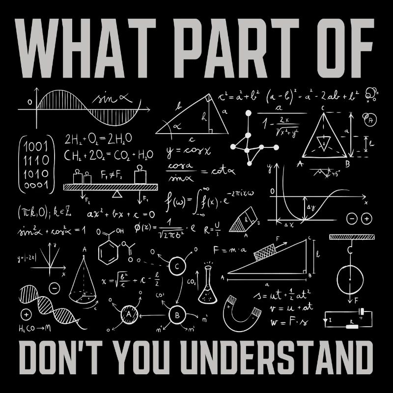 Quelle partie de ne comprenez-vous pas Funny Math