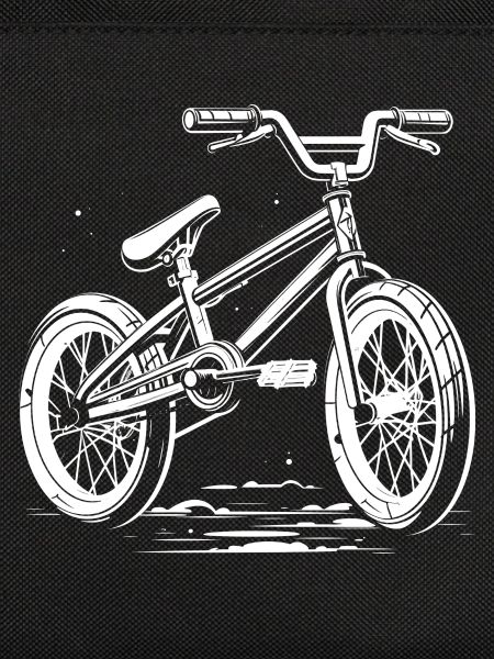 BMX Bicycle Drawing