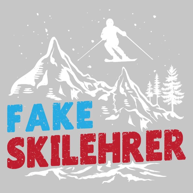 Ski Instructor FAKE SKI INSTRUCTOR Skiing Funny