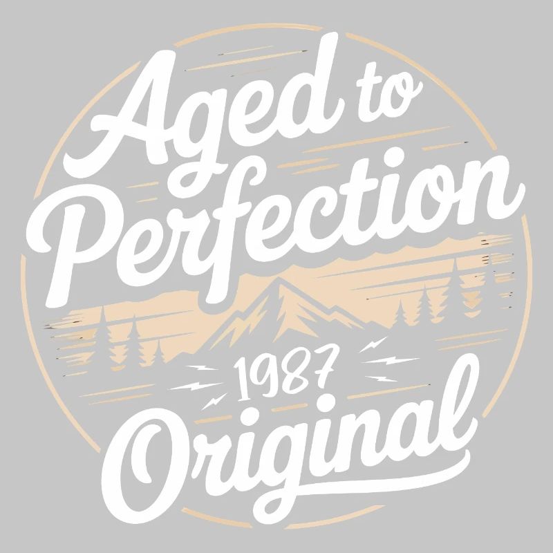 Vintage 1987 Born Retro Original 1987