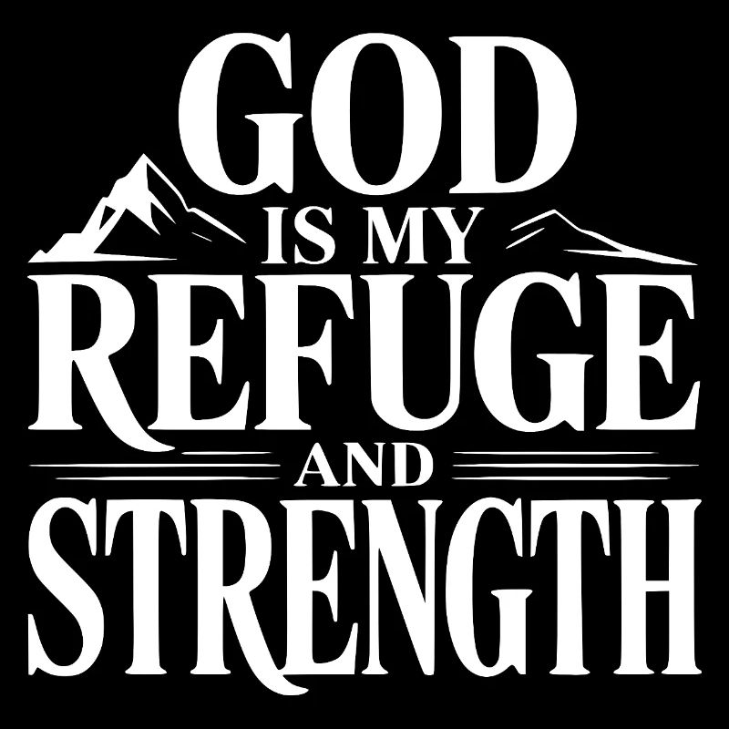 Dieu est mon refuge et ma force