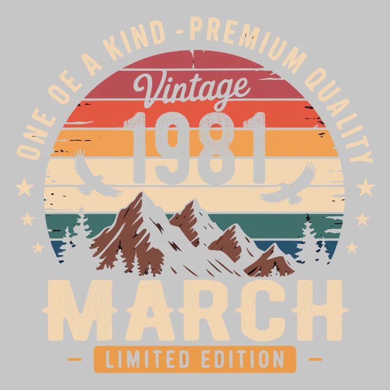 March 1981 45th Anniversary Gift March 1981