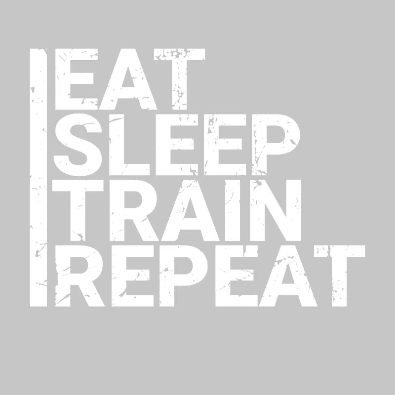Manger dormir train répéter