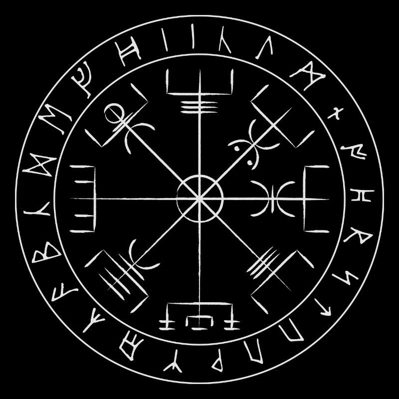 Vegvisir Wikinger-Symbol
