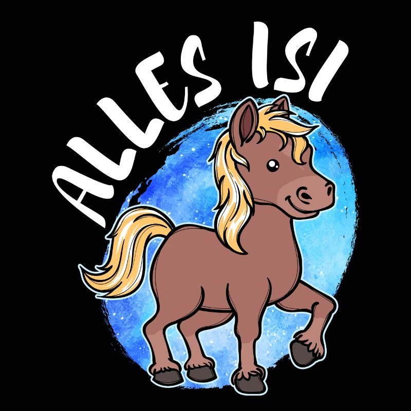 Pony Islandpferde Pferdenarr Statement Islandponys