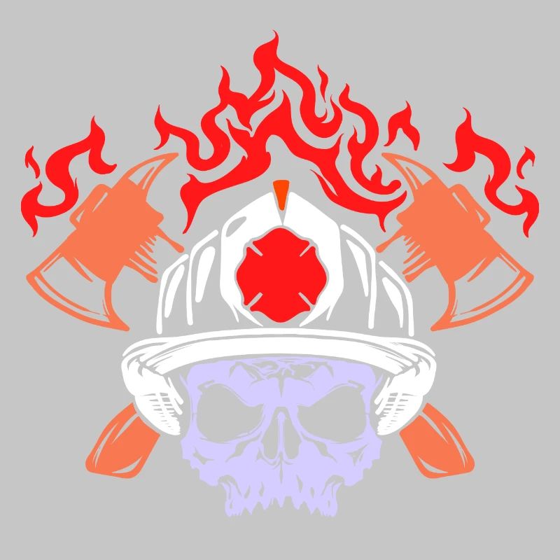 Firefighter helmet fire brigade fire protection fire burning