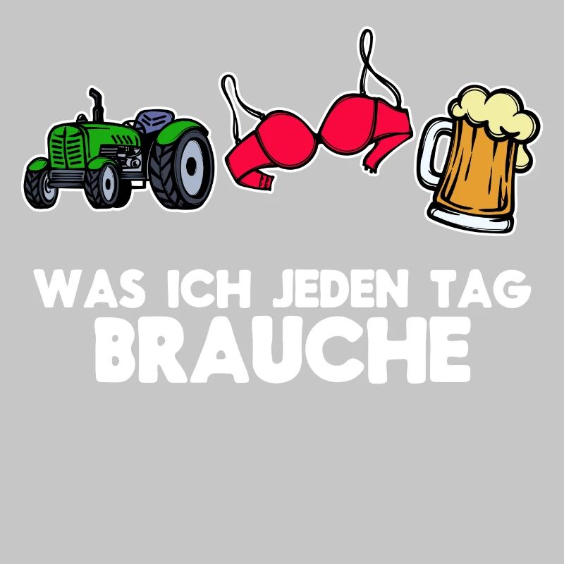 Landwirtschaft Ackerbau Bauer Traktor Statement