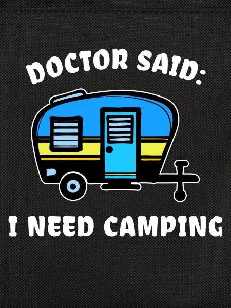 Urlaub Statement Wohnwagen Camping Wanderer
