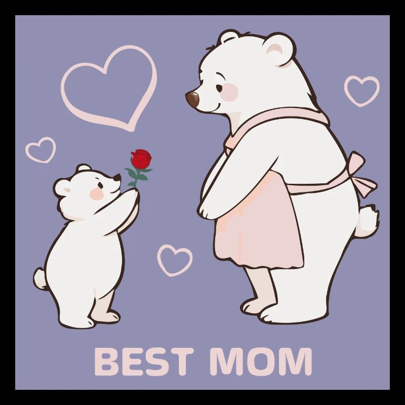 Bären Best Mom Muttertag