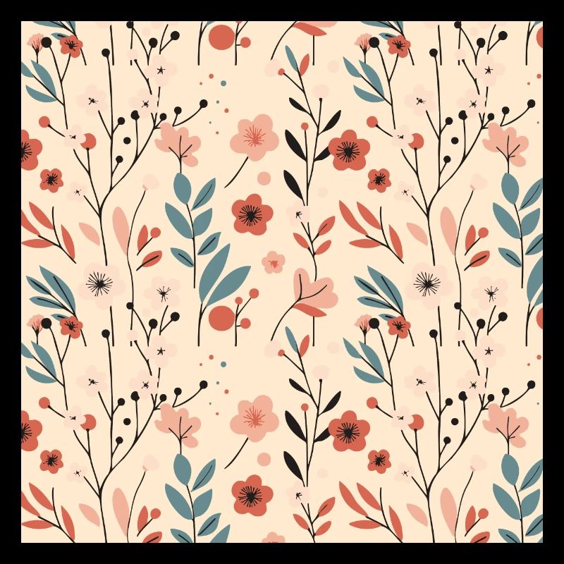 Floral Floral Pattern Spring Summer Flowers 2