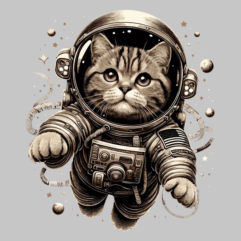 Astronaut BKH getigert Geschenk