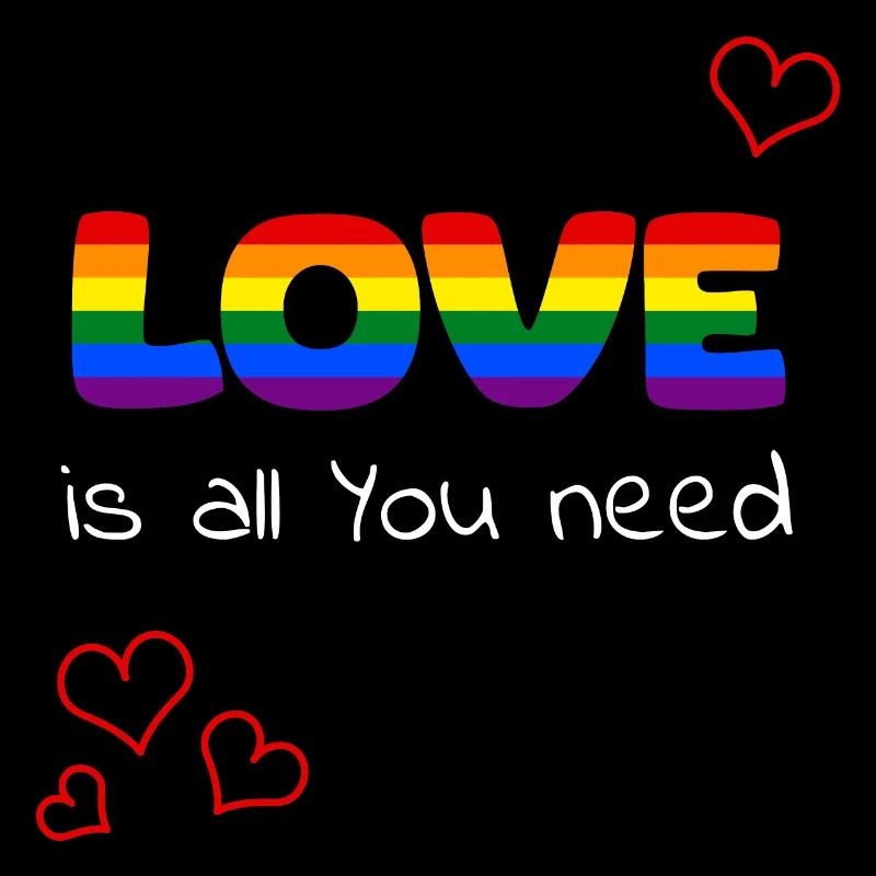 Rainbow love: Love is everything