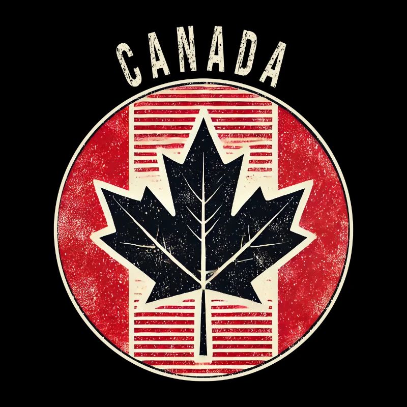 Motif de feuille d'érable du Canada