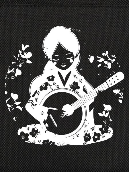 Banjo Player Drawing