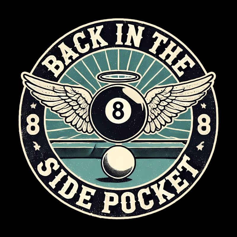 Back in the side pocket - billiards