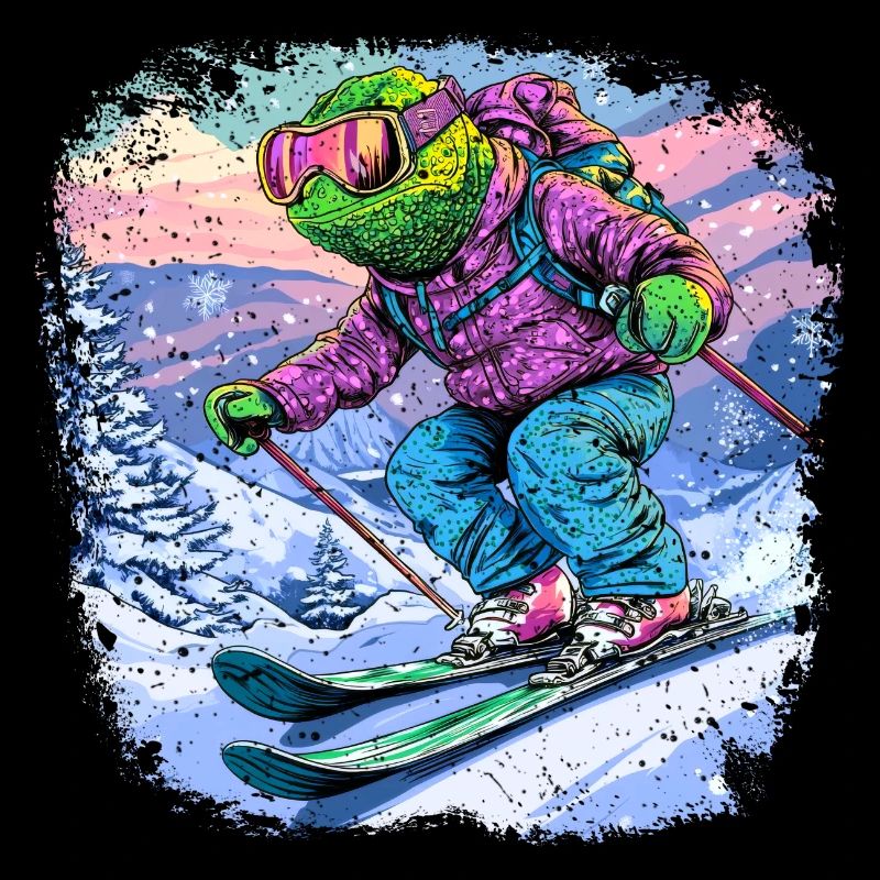 Chameleon Skier / Skier Chameleon