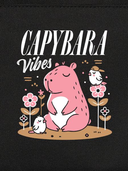 Relaxed Capybara Vibes
