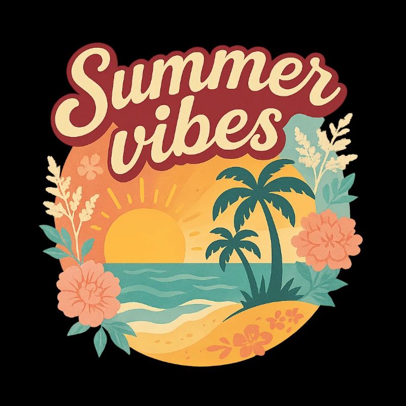 Summer Vibes,Summer Shirt