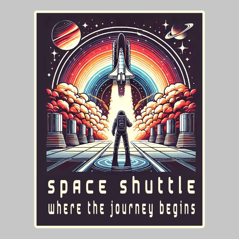 Navette spatiale - Le voyage commence