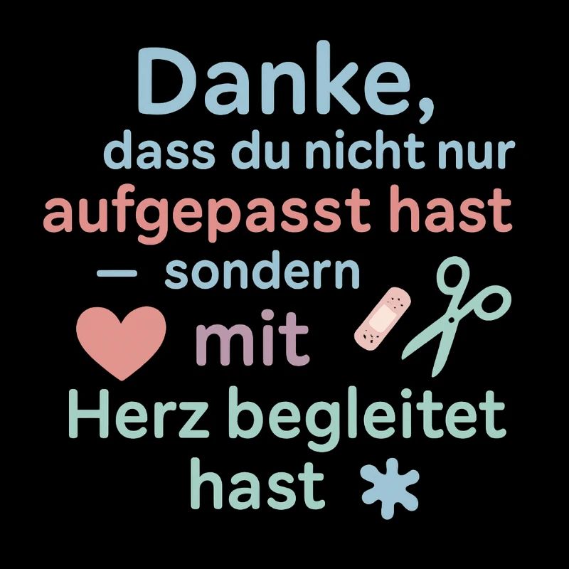 Danke mit Herz - Erzieher Geschenk Idee