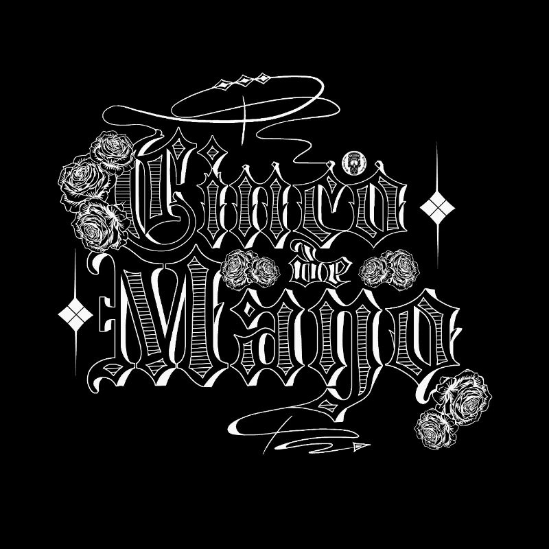 Lettrage emblématique de style graffiti