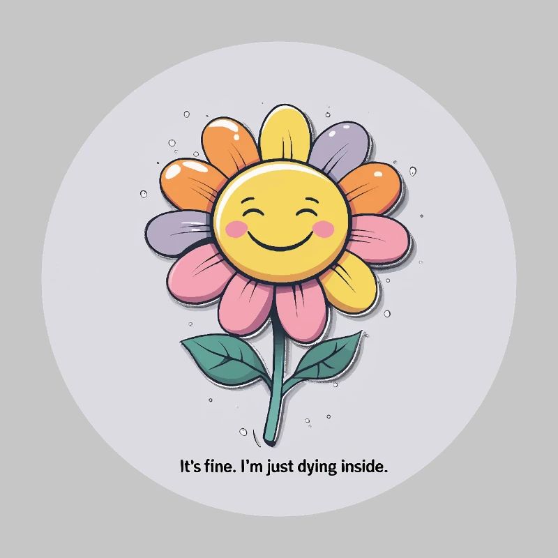 Fröhliche Blume