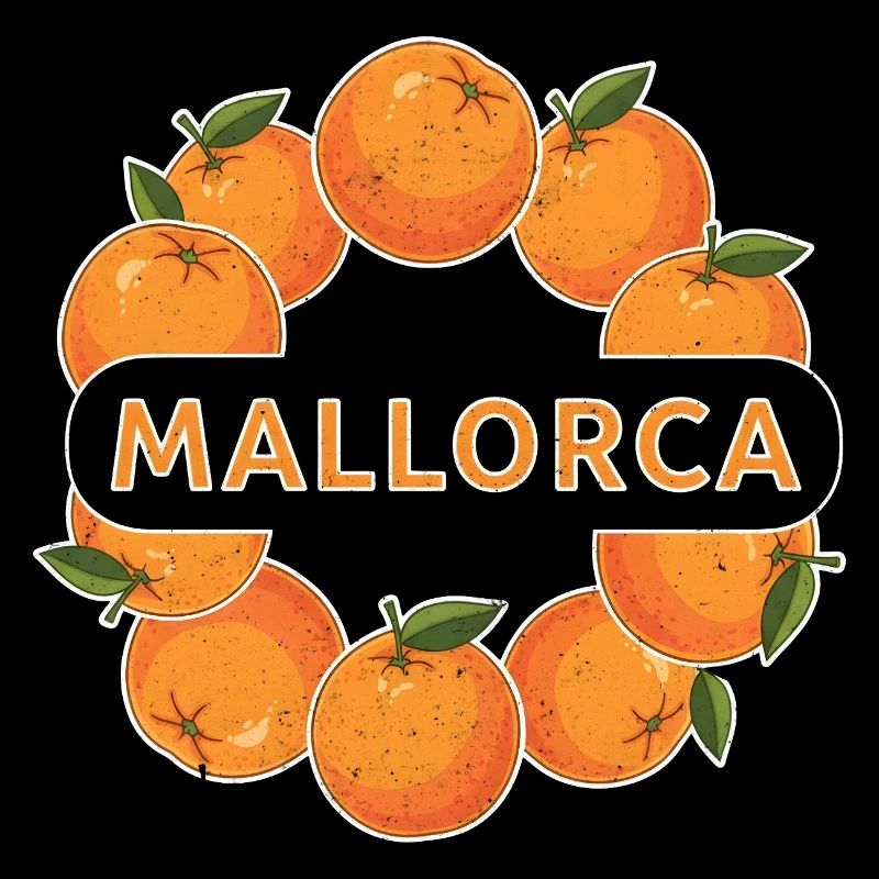 Mallorca Orangen Kreis