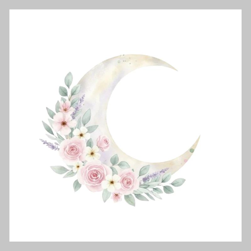 Couronne de fleurs de lune