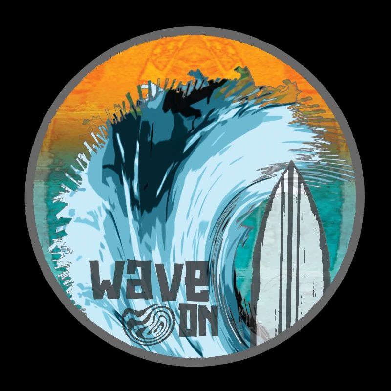 Wave in Surf Magic Patch