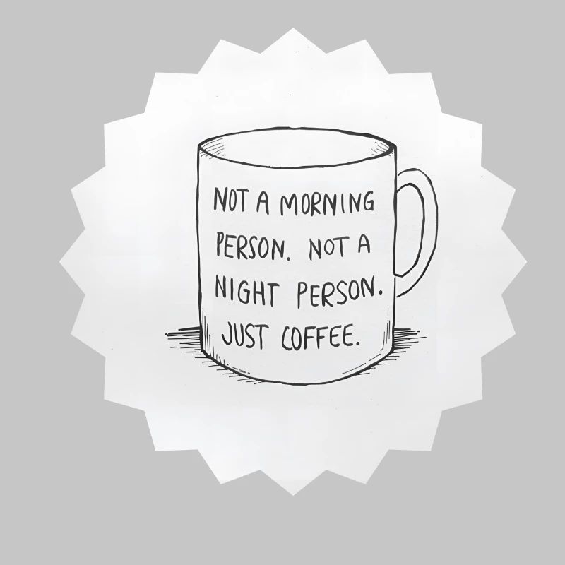 Koffein: Kein Morgen oder Abend, nur Kaffee