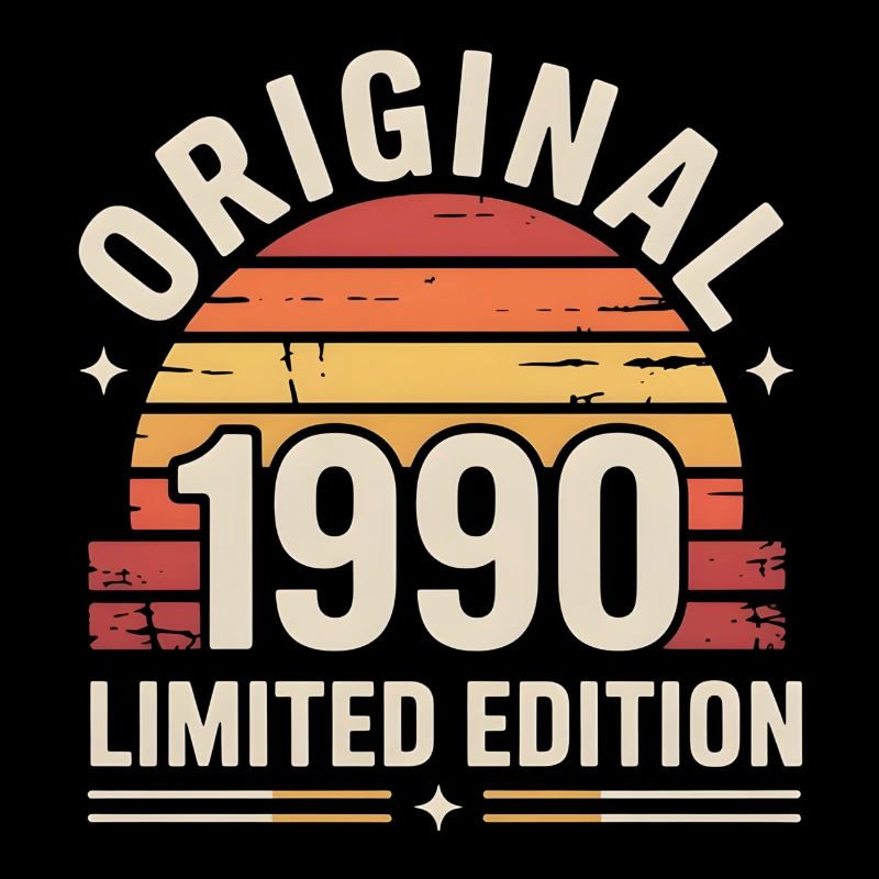 Retro Sunset 1990 Limited Edition