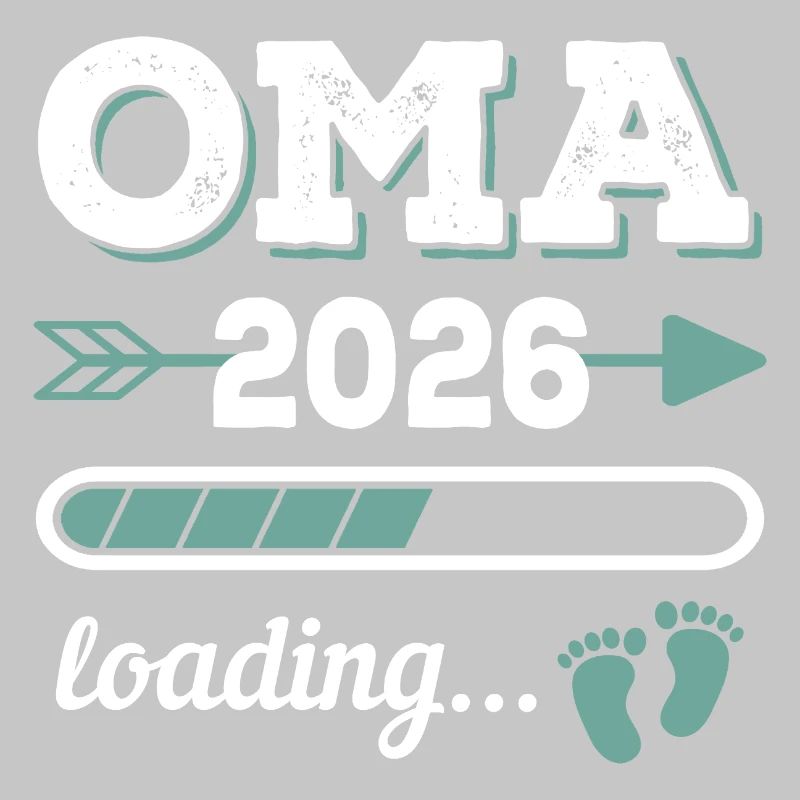 Oma 2026 Loading Werdende Großmutter Geschenkidee