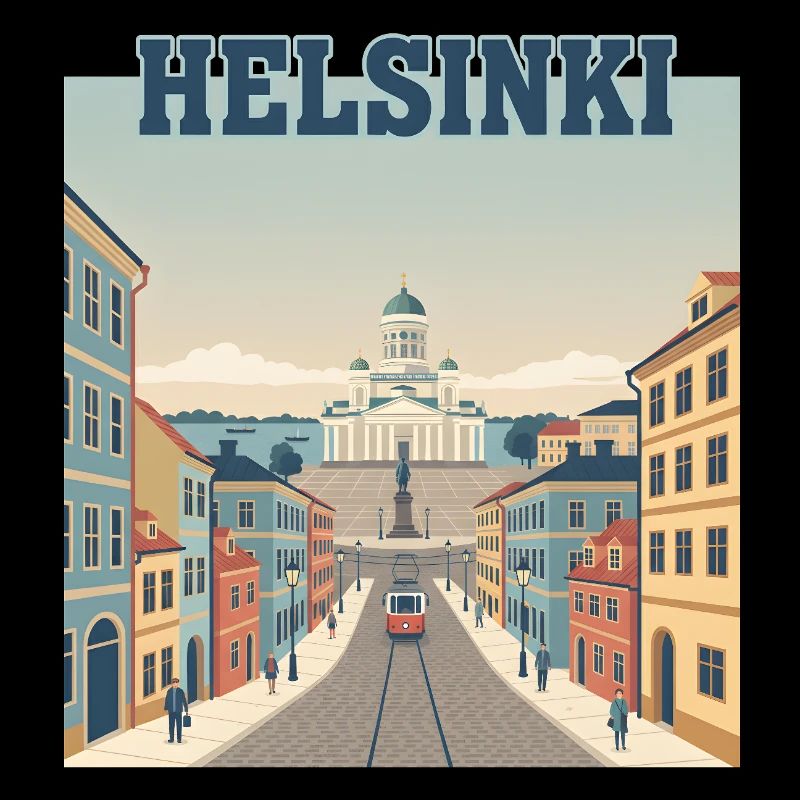 Helsinki Tram to Senate Square