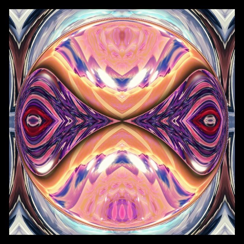 Kaleidoskop Orb Farbexplosion