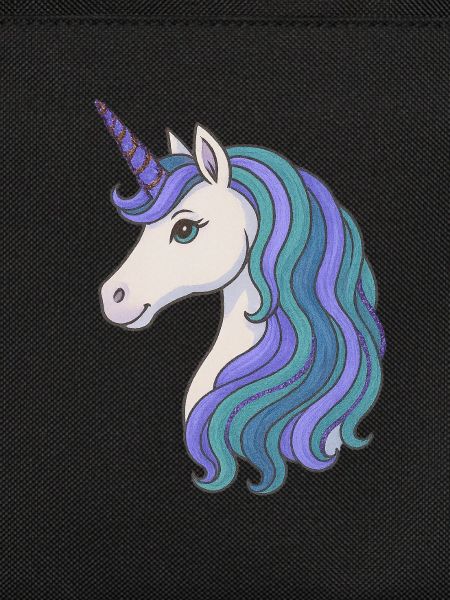 Pastell-Einhorn-Mähnenporträt