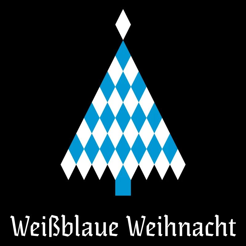 Noël blanc-bleu